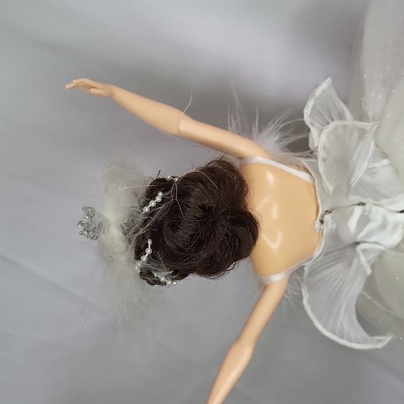 Barbie Swan Queen Ballerina 1997 vintage with stand good condition - Picture 13 of 13